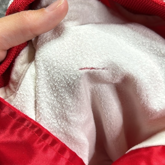 Vintage Miss Teen Pageant Red Satin Button Jacket Size S/M - Picture 12 of 12